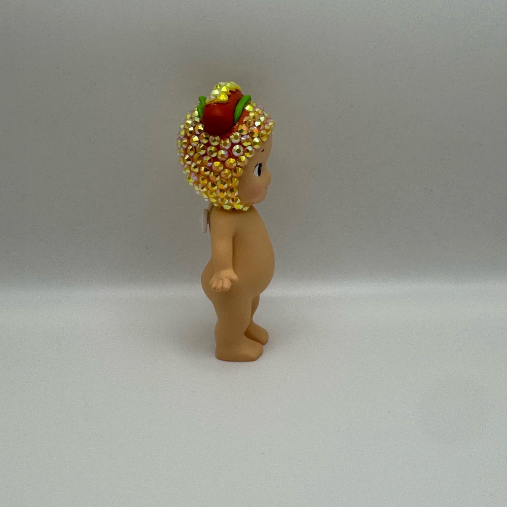 Custom Bedazzled Sonny Angel Hot Dog Statue - Picture 4 of 6